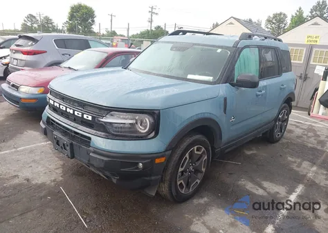 2023 Ford Bronco Sport Outer Banks from USA, damaged, VIN 3FMCR9C62PRD63123